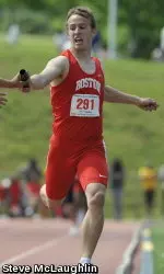 Stephen Vitale took 18th in the 400 hurdles.