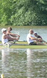 BU finished 0.9 seconds behind No. 3 Harvard and 1.8 seconds ahead of No. 4 California.