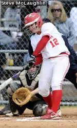 Sophomore Megan Volpano leads BU with 49 hits and 32 RBIs.