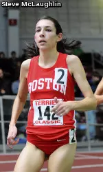 Katie Matthews finished third in the 10,000m run.