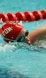 Amanda Schmitz set the America East record in the 200m butterfly.