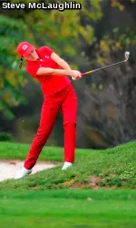 Sophomore Kristyna Pavlickova finished second after completing the weekend with a score of 145 (+3).