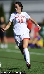 Sophomore Ana Cuffia has scored a goal in each of BU's last two games.