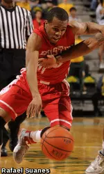 Junior D.J. Irving finished with seven points and tied a career high in rebounds with seven.