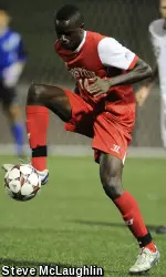 Junior Dominique Badji scored BU's lone goal in the sixth minute.