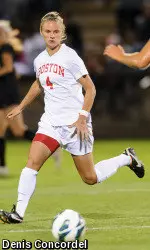 Sophomore Clare Pleuler recorded her first goal of the season at Lafayette.