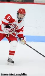 Sophomore Sarah Lefort scored her first two goals of the season on Friday night.