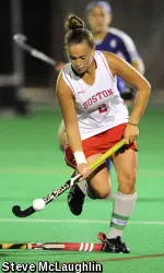 Senior Ysi Schieb and the Terriers host Bucknell Saturday in a key conference match-up.