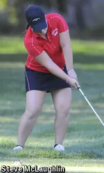 Sophomore Maddy Silverman made her 2013 debut at the Sacred Heart Fall Classic.