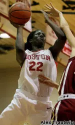 Senior Rashidat Agboola is BU's top returning scorer (11.7 ppg) and rebounder (9.0 rpg).