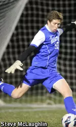 Redshirt-freshman Matt Gilbert owns a .806 save percentage along with two assists on the season.