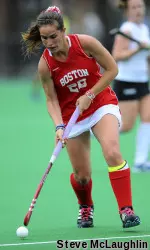 Sophomore Sofi Laurito scored BU's lone goal.