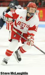 Sophomore Sarah Lefort has scored six goals and added two assists in five games against Northeastern.