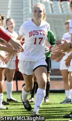 Junior Taylor Krebs boasts a 3.76 GPA as a biology major with a specialization in cell biology, molecular biology and genetics.