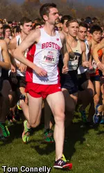 Senior Rich Peters finished ninth at last year's Northeast Regional.