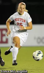 Patriot League Rookie of the Year Erica Kosienski