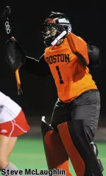 Cerda Eimbcke earned her fifth shutout of the season.