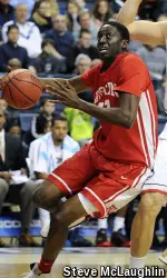 Junior Malik Thomas contributed a season-high 13 points off the bench.