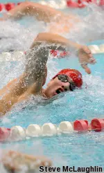 BU finished in second at the end of the three-day meet.