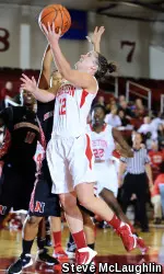 Senior Danielle Callahan led BU with 11 points and five assists.