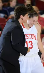 Freshman Sarah Hope is averaging 10.3 ppg in the last three games for BU.
