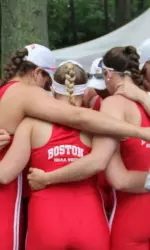 The Terriers continue their offseason training before opening the spring dual season on March 28, 2014.