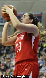 Meghan Green scored 14 points in an efficient 16 minutes off the bench.