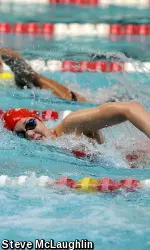 Saturday was the Terriers' final home meet of the season.