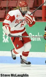 Lefort factored on all three of the Terriers' game-winning goals this past week.