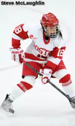 Freshman Rebecca Russo scored her first collegiate goal on Wednesday against New Hampshire.