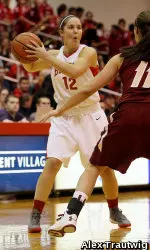 Junior Danielle Callahan scored 11 points off the bench for BU.