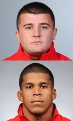 Junior Kevin Innis and Nestor Taffur