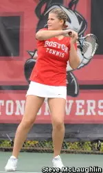 Senior Vivien Laszloffy won 24 of 26 games played last week in No. 2 singles action for the Terriers.