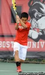 Freshman Brandon Phan completed the Terrier sweep at No. 6 singles.