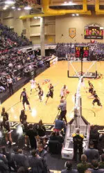 West Point's Edward C. Christl Jr. Arena seats 5,043 for basketbal