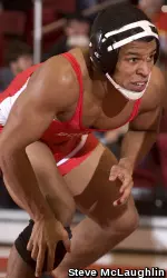 Nestor Taffur (157) is one of two No. 1 seeds for BU alongside Kevin Innis (285).