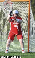 Junior Christina Sheridan is 10th in Division I with 8.92 saves per game.