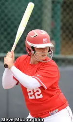 Junior Chelsea Kehr recorded her first RBI and run of the season in the sixth inning.
