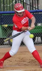 Junior Chelsea Kehr hit her first home run of the season in the sixth inning.