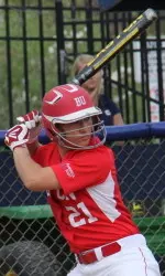 Freshman Haley King hit her second homer of the season in the second game at Stony Brook.