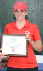 Freshman Emily Tillo, the MAAC Rookie of the Year, maintained a 4.0 GPA this past year.