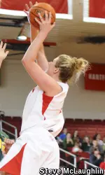 Kerry Cashman ('11) appeared in 117 games during her four-year career with the Terriers.