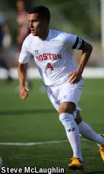 Senior Anthony Ciccone tied a personal best with two assists against Monmouth.