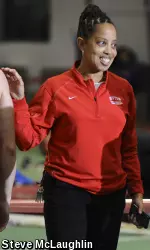 Director of track & field and cross country Robyne Johnson enters her ninth season at BU in 2013-14.