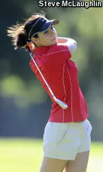 Freshman Adela Cejnarova made her collegiate debut at Bucknell.