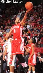 Sophomore Maurice Watson Jr. led the Terriers with 15 points, five steals and four assists.