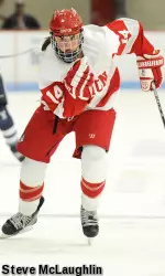 Freshman Maddie Elia notched her fifth goal of the season and also assisted on the game-winning strike.