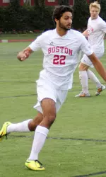 Freshman Adam Sheikali has played the last 180 minutes in the back, helping BU shut out Army and Holy Cross.