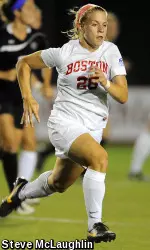 Sophomore forward Erica Kosienski tallied five points against Lafayette.