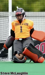 Valentina Cerda Eimbcke tied her career high with a 10-save performance